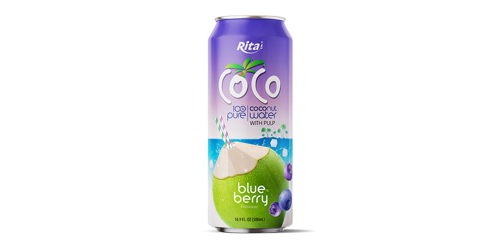 Blueberry Coco Pulp 500ml can 
