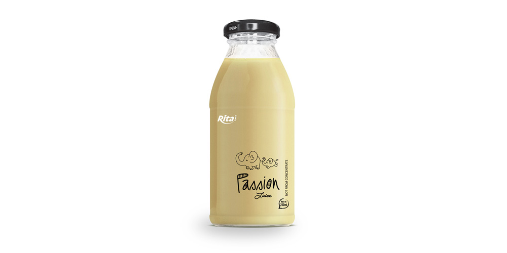 250ml glass bottle Passion Juice from RITA EU