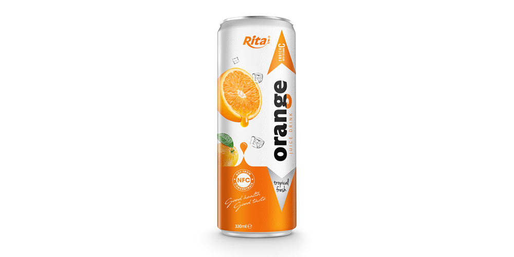 beverage manufacturing Fruit orange 330ml from Rita juice