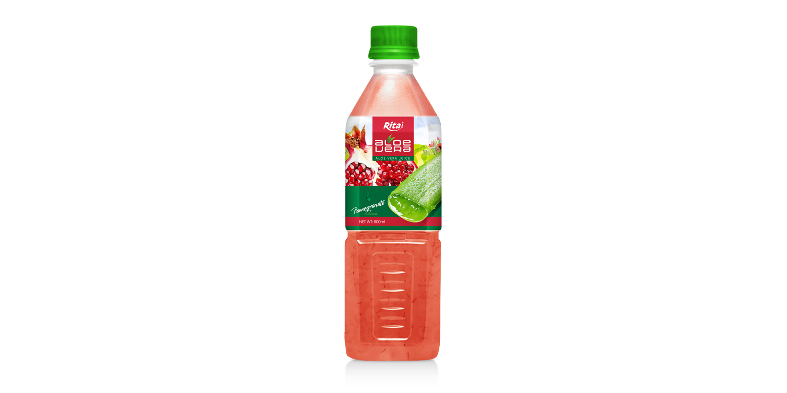 Aloe vera with pomeganate  flavor 500ml Pet Bottle