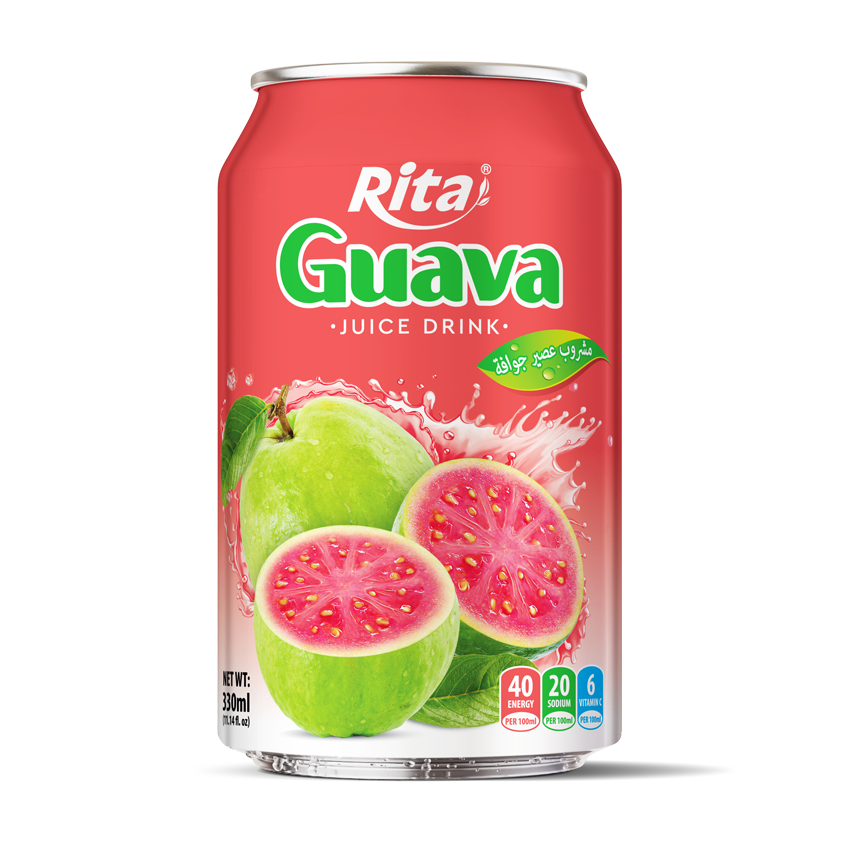 Guava juice drink 330ml short can Rita manufacturer
