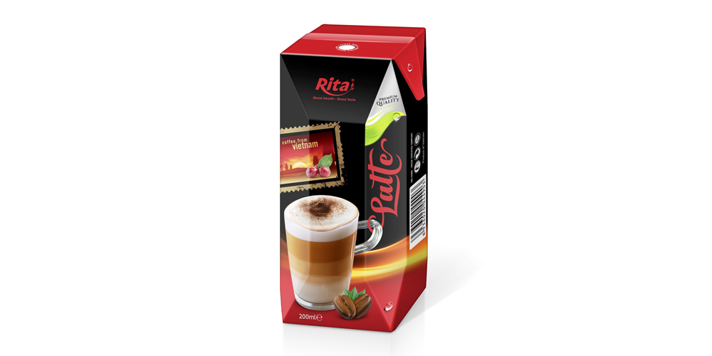 Cafe from VietNam in Tetra pak 200ml from RITA Juice