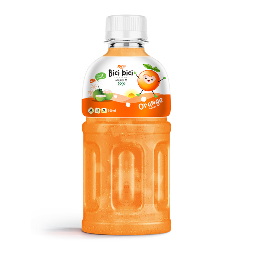 Orange Pet bottle 300ml