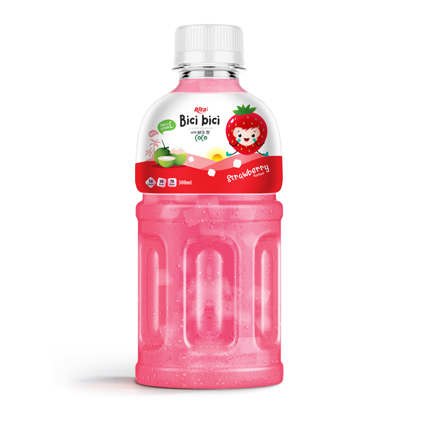 Strawberry Pet bottle 300ml