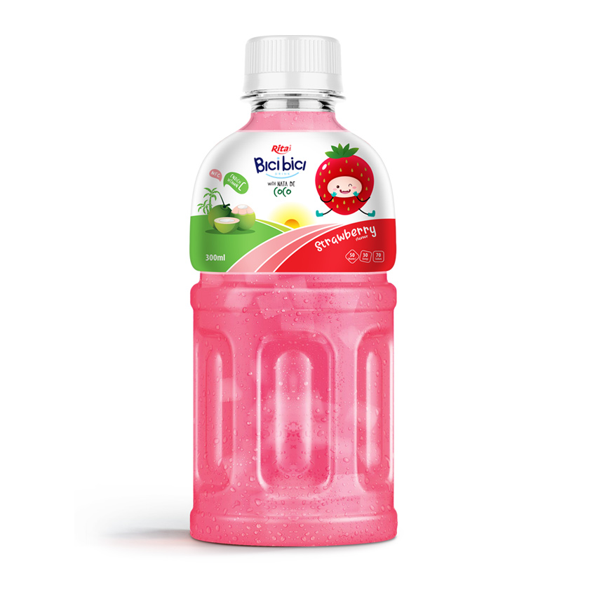 Strawberry Pet Bottle 300ml