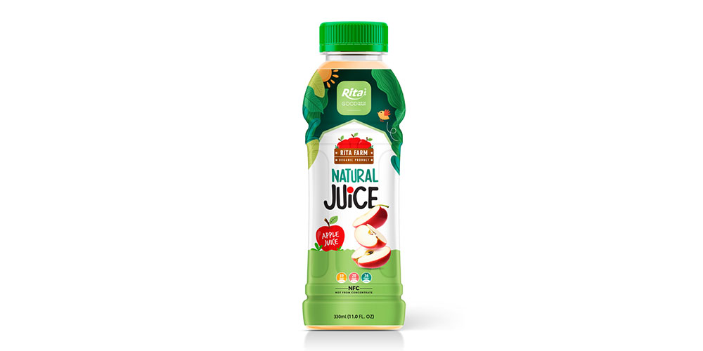 Apple Natural Juice 330ml Pet