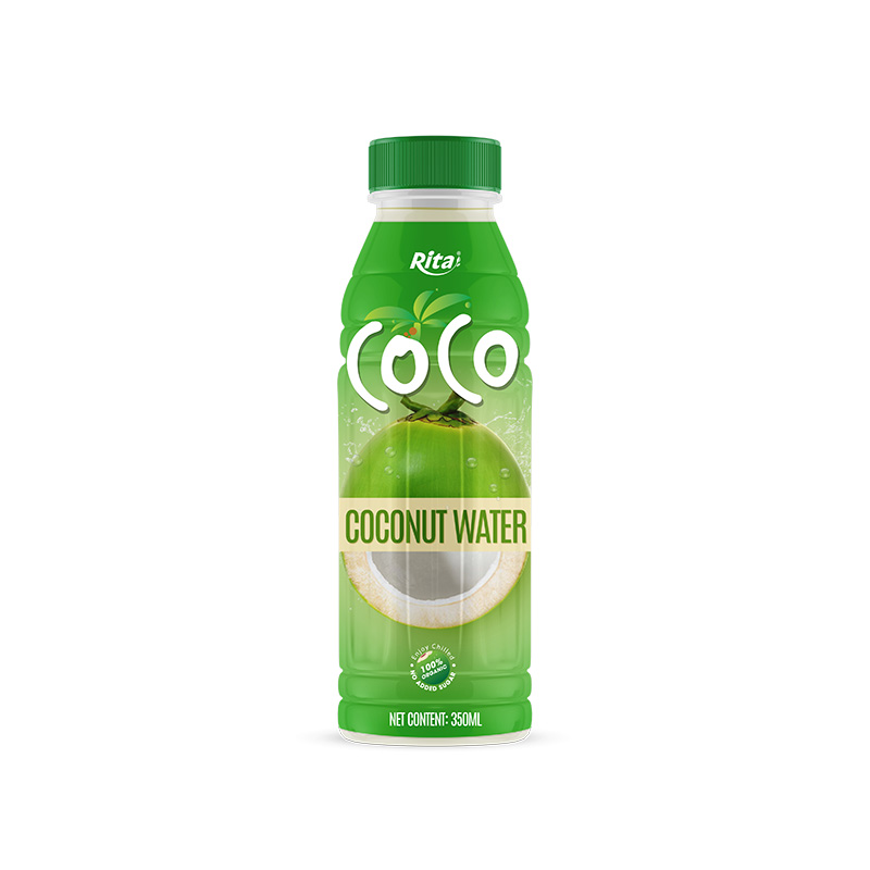 350ml Pet bottle COCO 100 pure coconut water organic no added sugar