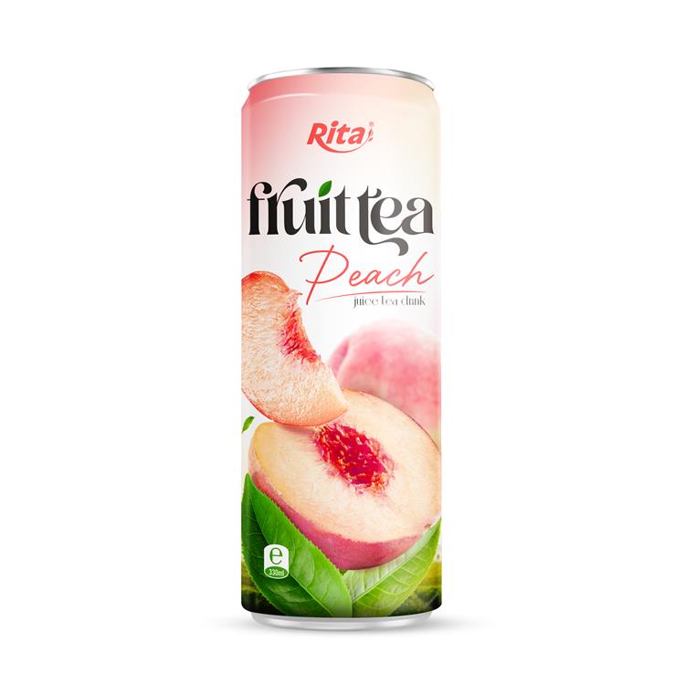 Peach juice tea drink 330ml Sleek alu can 290224 V7 copy 