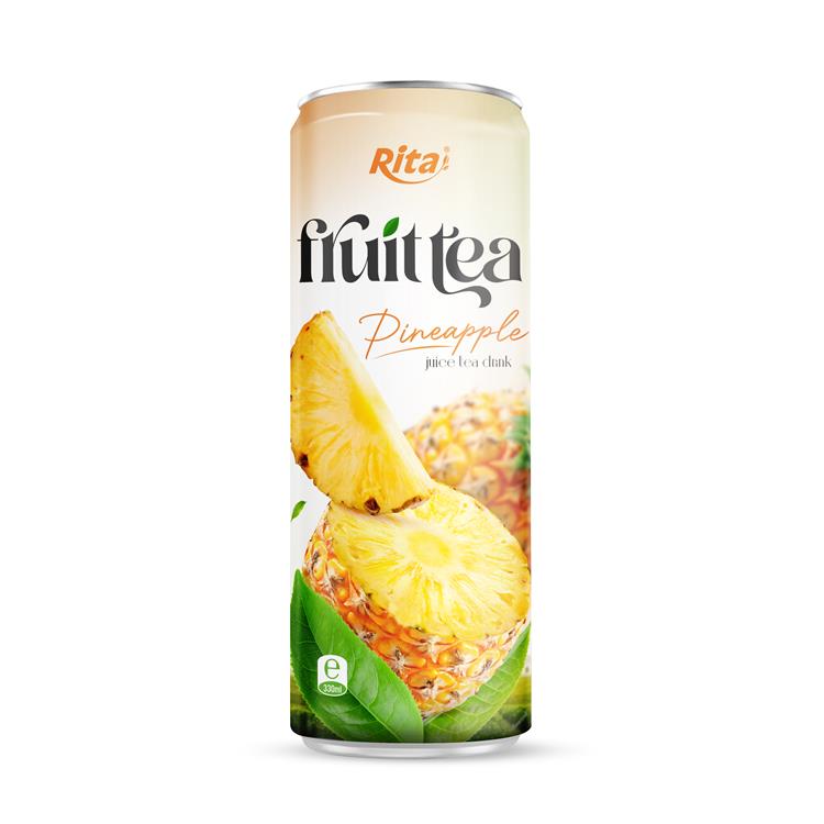 Pineapple juice tea drink 330ml Sleek alu can 290224 V7 copy 