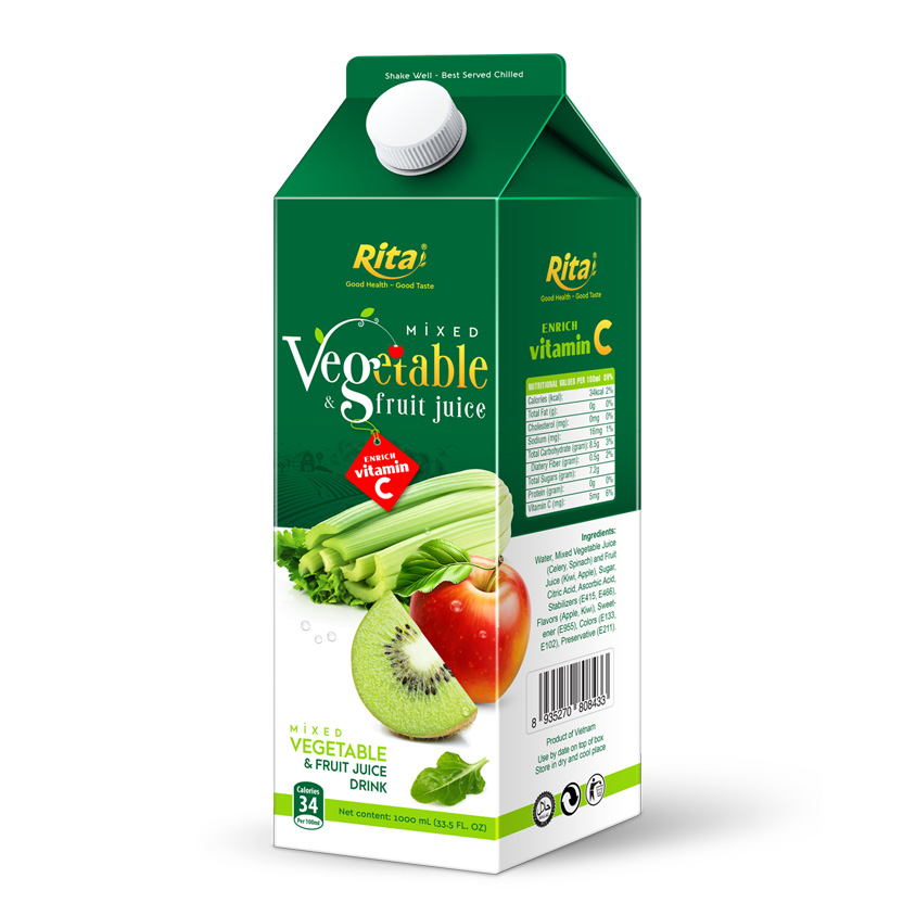 Vegetable 1000ml Paper box