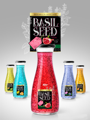 Chia and basil seed