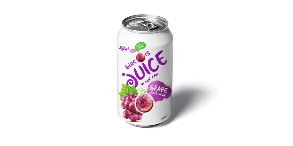 Manufacturing Suppliers fruit grape juice 330ml from RITA EU