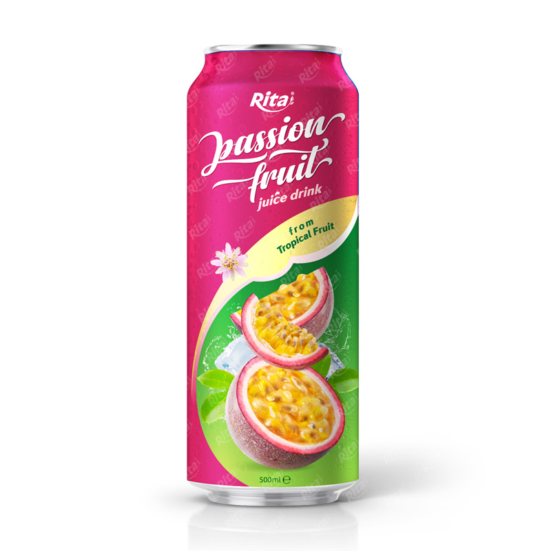 NATURAL PASSION FRUIT JUICE DRINK 500ML CANNED