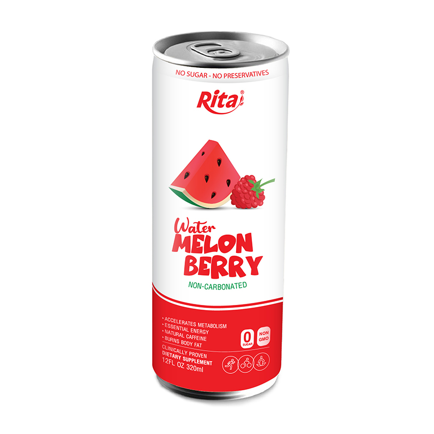 OEM, ODM 250ml Canned Watermelon Berry juice drink