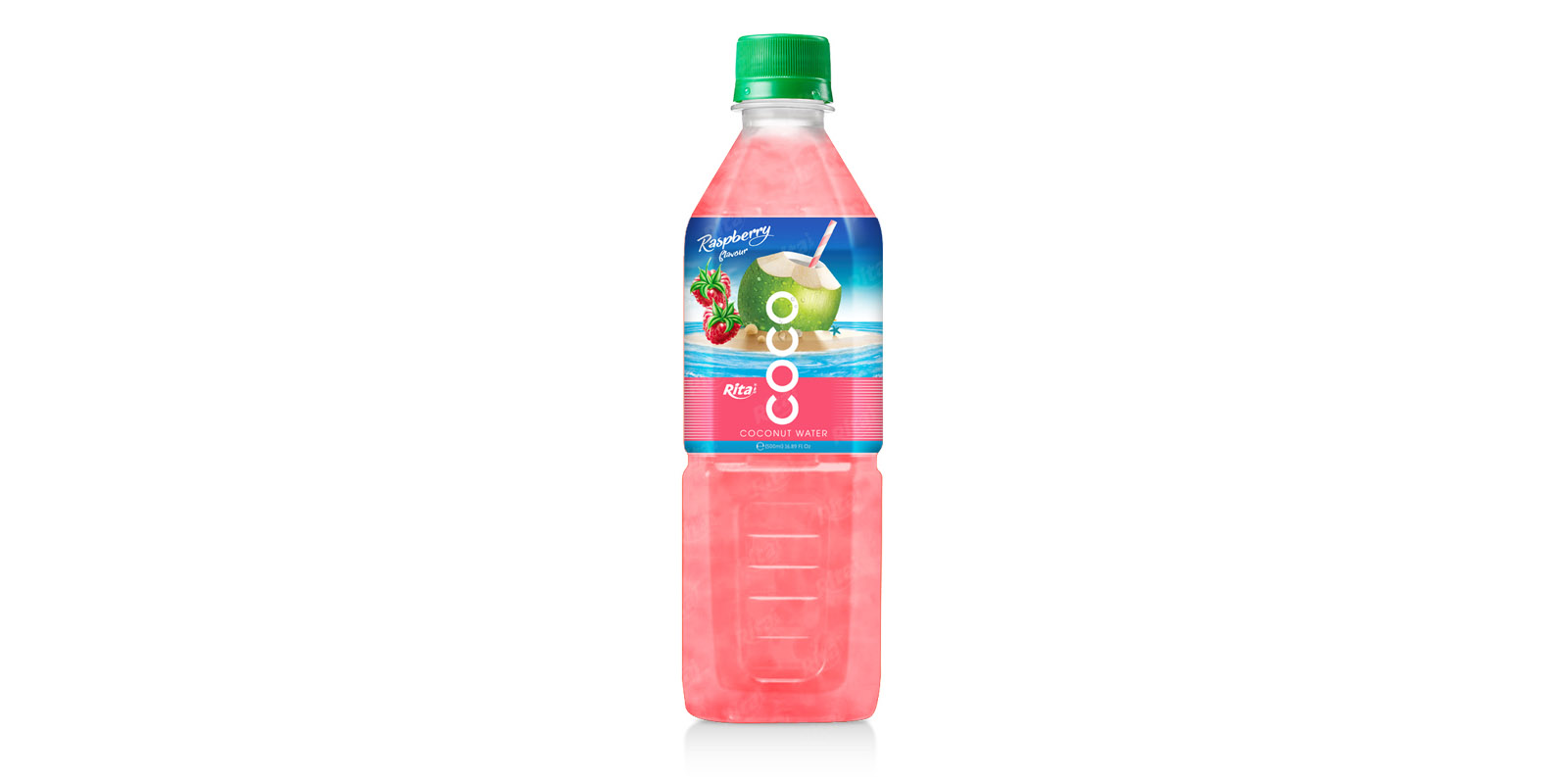 healthy juices Coconut water with strawberry flavor