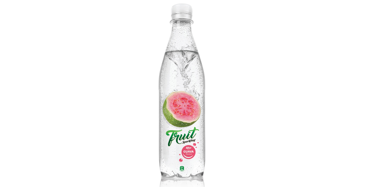 500ml Pet bottle Sparking guava  juice