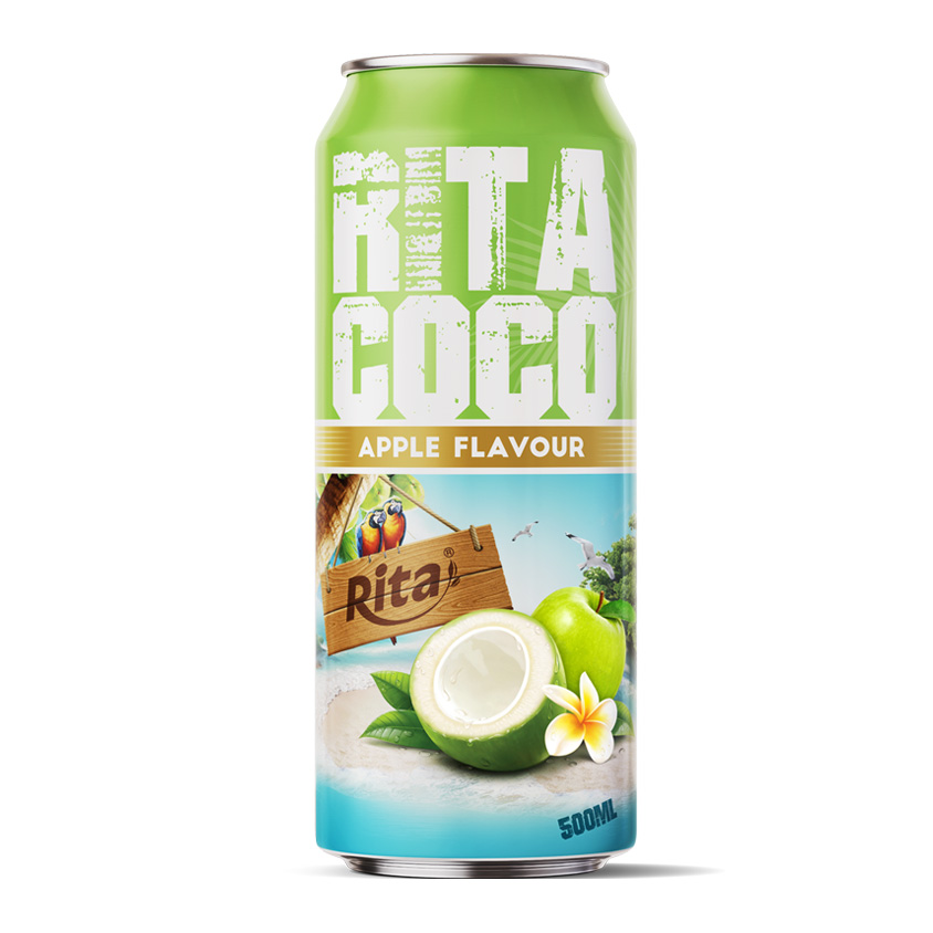 Rita Coconut water With Apple juice in 500 ml Alu Can