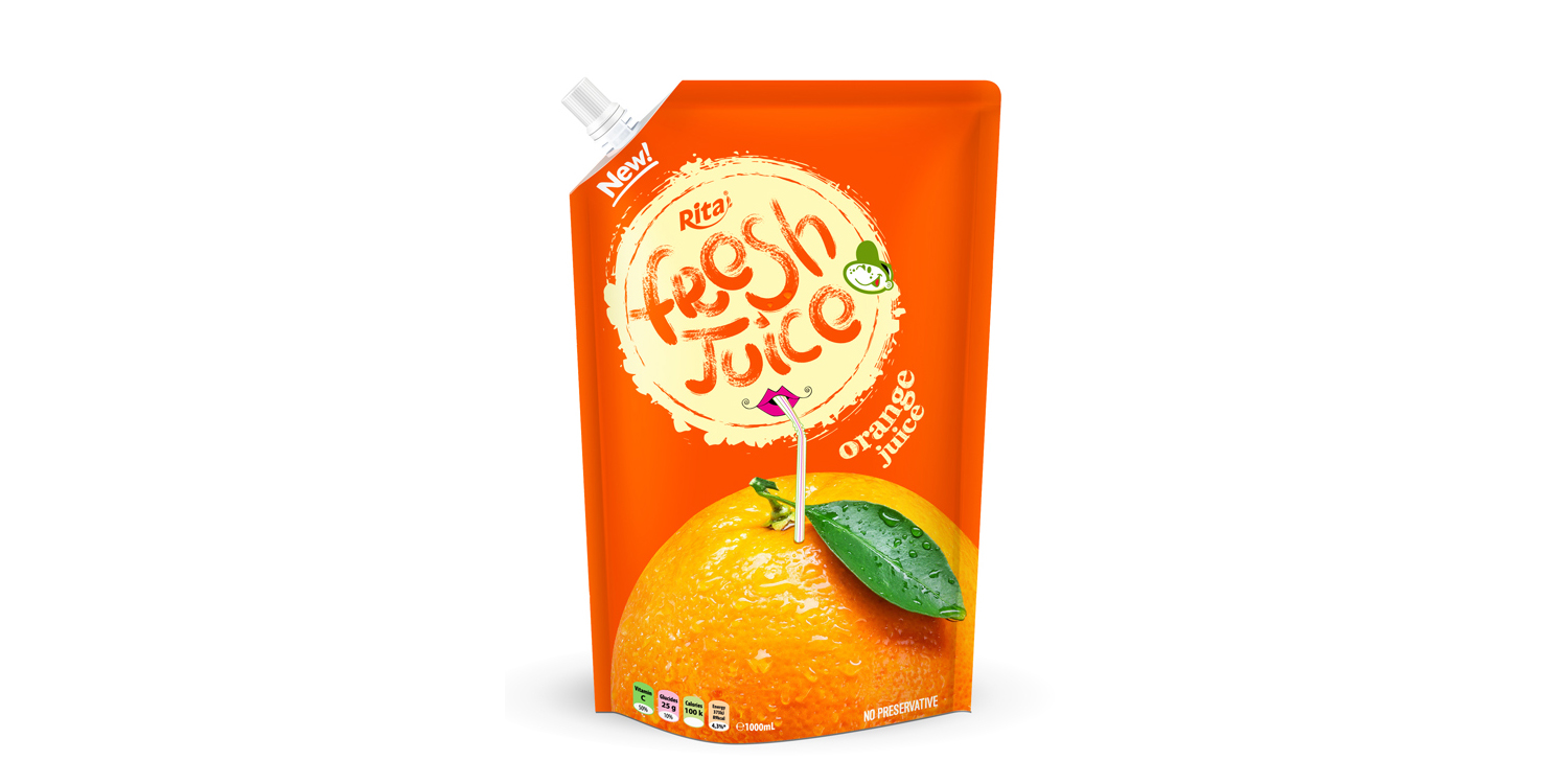 Bag orange juice 500ml