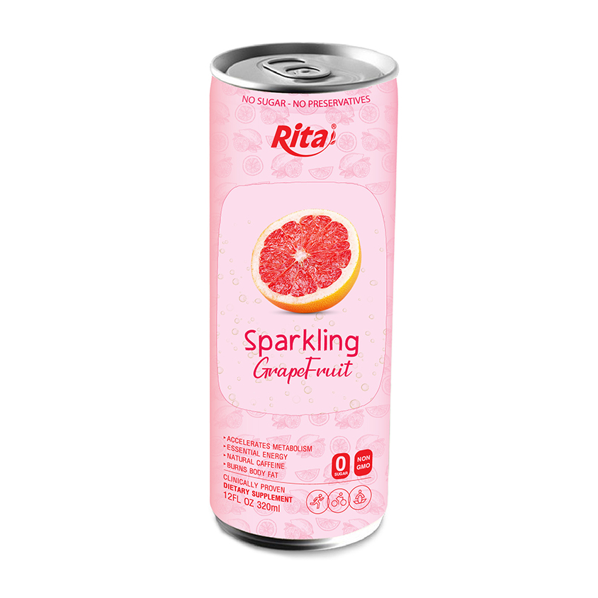 Rita Manufacturer 250ml Canned Sparkling Grapefruit juice drink