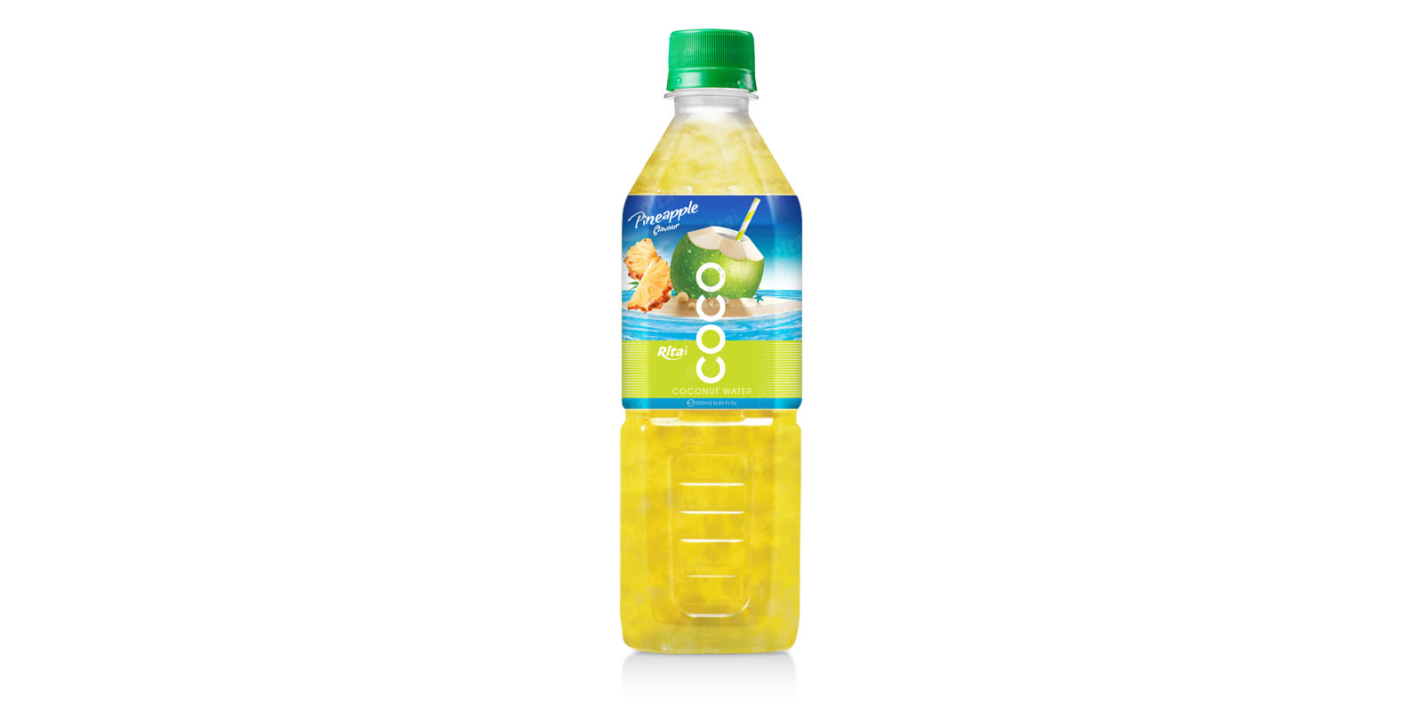 healthy drinks  Coconut water with pineapple Pet bottle