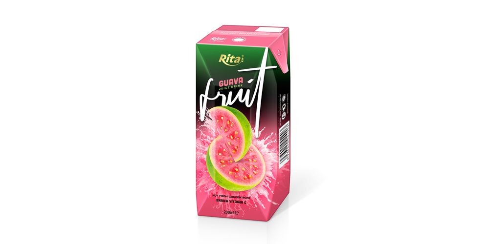 private label products fruit guava juice in Aseptic