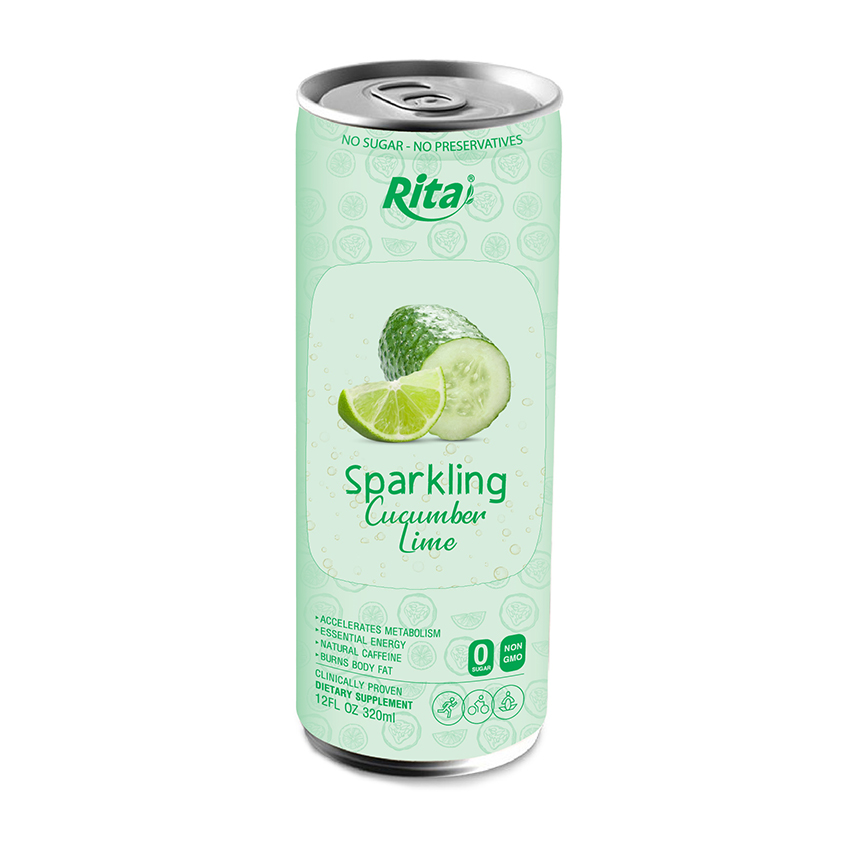 Rita Brand 250ml Canned Sparkling Lime juice drink