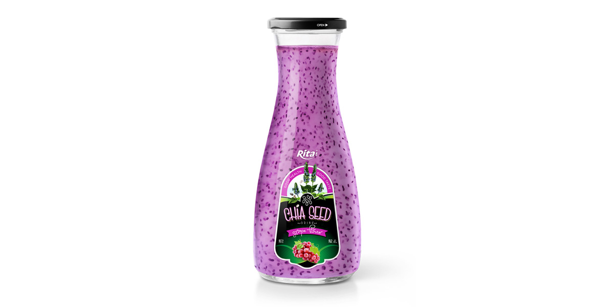 grape in Chia Seed drink  good health from Juice