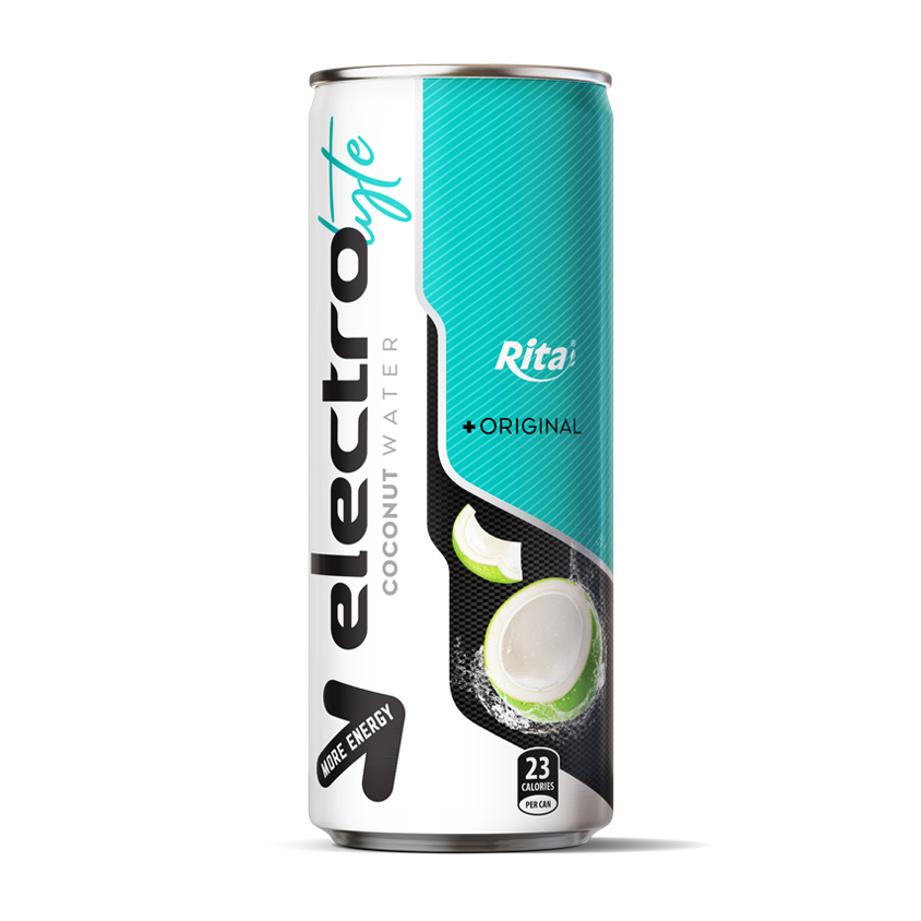 RITA BEVERAGE 250 ML CANNED ELECTROLYTE COCONUT WATER