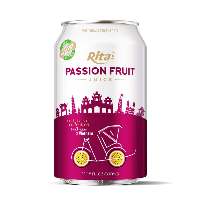   MANUFACTURER PASSION FRUIT JUICE DRINK 330ML CANNED
