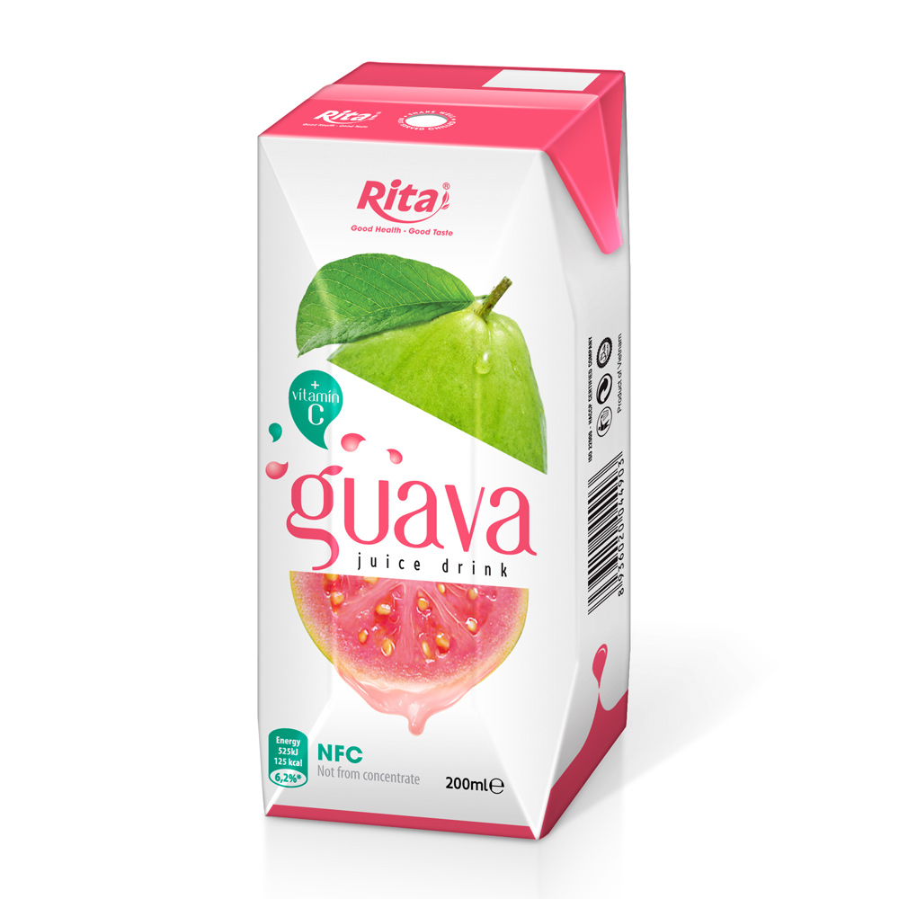  Rita Guava juice drink 200 ml Aseptic Pak