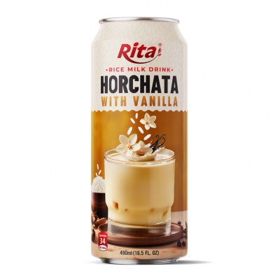 Horchata milk drink