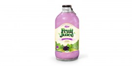 grape fruit juice 340ml glass bottle