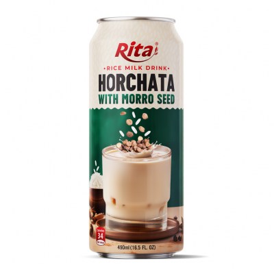 Horchata milk drink