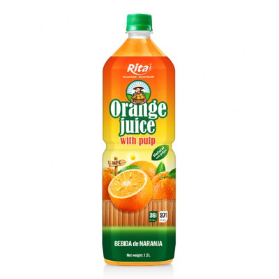 Orange juice 1.5l bottle