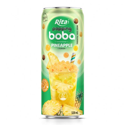 Best Popping Boba With Pineapple Flavor Canned