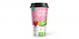aloe vera juice with strawberry