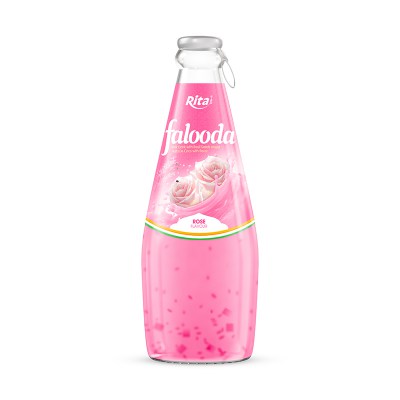 Falooda-milk-drink-rose