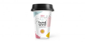 PP cup 330ml Basil seed wwith Passion flavor
