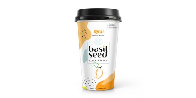 PP cup 330ml Basil seed with mango juice