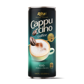 250ML CANNED CAPPUCCINO COFFEE WITH 100% ARABICA BEANS