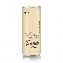  RITA BEVERAGE PASSION FRUIT JUICE DRINK 250ML CANNED