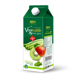 Vegetable juice drink 1000 ml Paper box