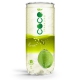 Sparking coconut water with lemon flavor 250ml Pet can