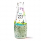290 ML GLASS BOTTLE BASIL SEED WITH MIX FRUIT JUICE
