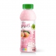 Yogurt drink with Nata De Coco peach juice 330 Pet Bottle