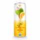 Sparkling Coconut Water Orange Flavor 330 ml Canned Brand