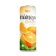 330ml Sleek Alu Can Tea Drink with Orange Flavor