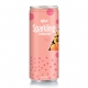 250ML CAN SPARKLING CARBONATED WITH PEACH FLAVOR
